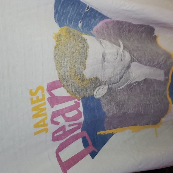 Vintage 1991 James Dean Hanes Curtis Mgmt (X Large) XL T-Shirt Rare - Picture 6 of 10